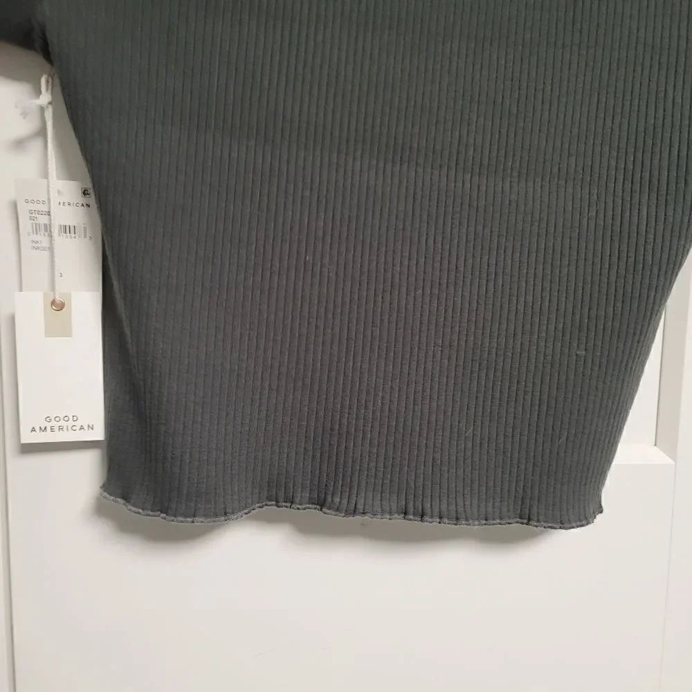 Good american rib knit baby tee - Picture 8 of 9